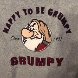 Disney Store Grumpy Sweatshirt